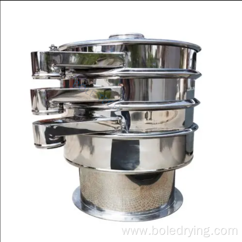 Multi-layer vibrating sieve for pharmaceutical industry